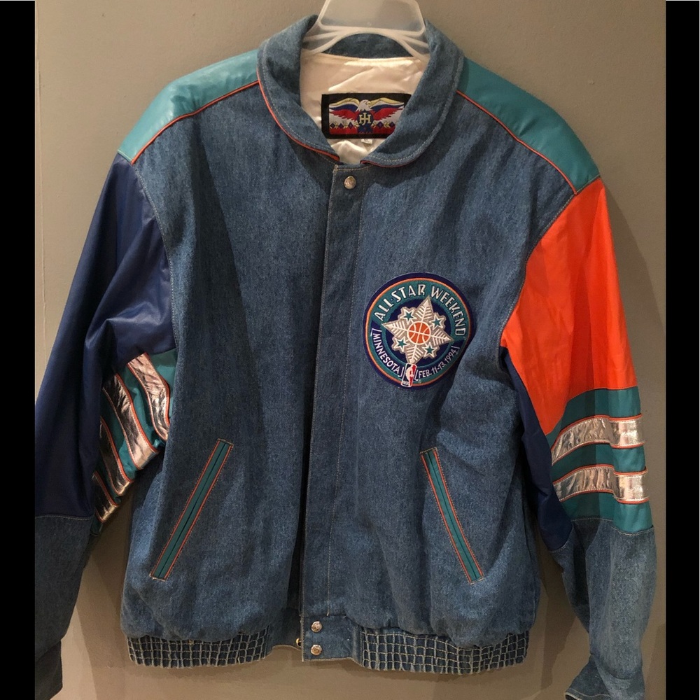 MINNESOTA TIMBERWOLVES VARSITY-JEAN JACKET 🔥